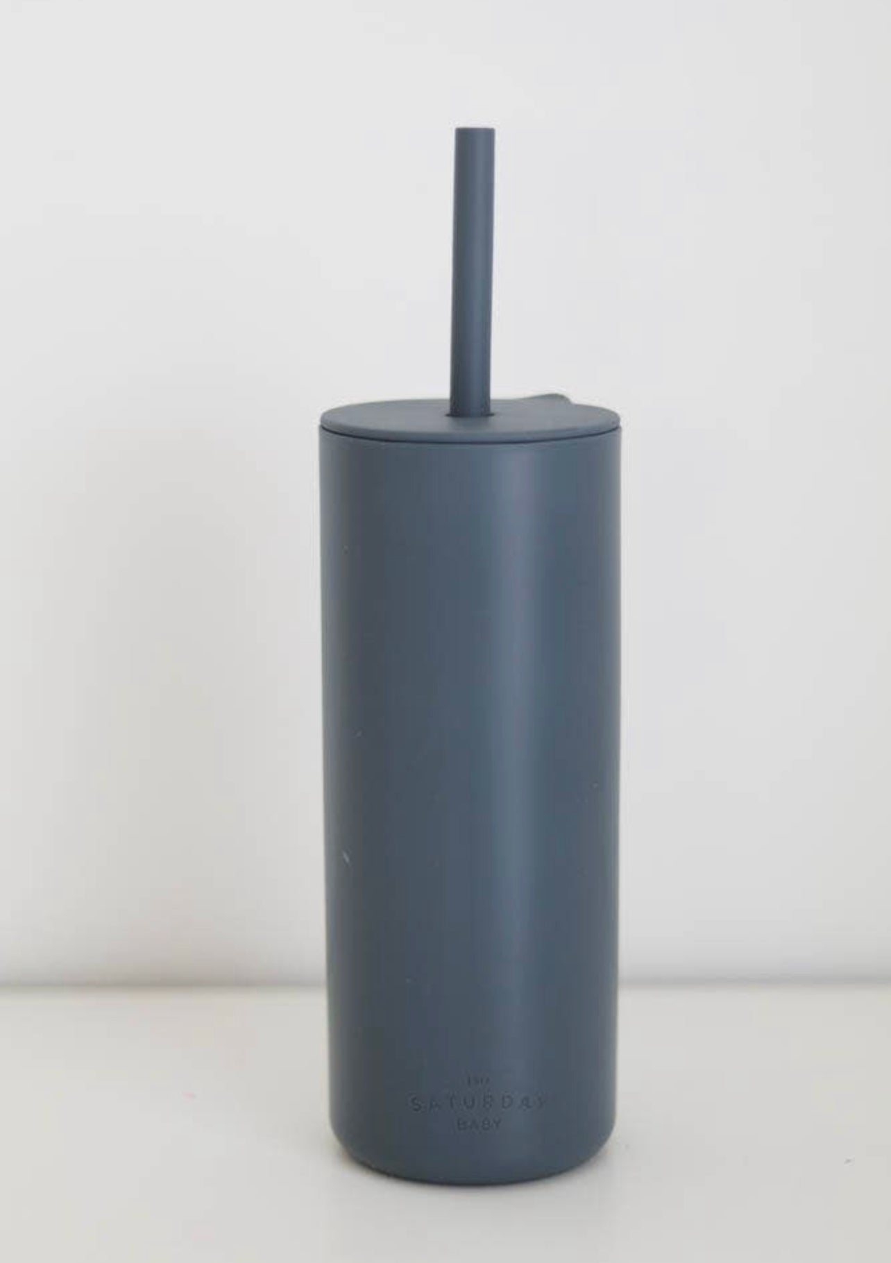 Silicone Tumbler with Straw